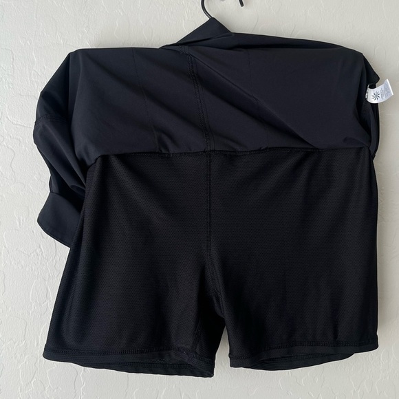 Athleta Chelsea black skort skirt 8 - Picture 3 of 11